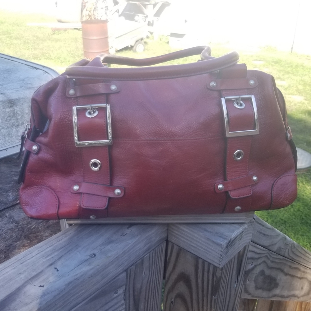 Wilson's Leather Italian Leather Satchel